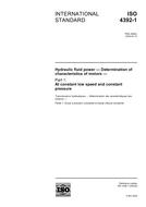Die Norm ISO 4392-1:2002-ed.3.0 7.3.2002 Ansicht
