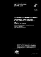 Die Norm ISO 4433-1:1997 18.12.1997 Ansicht