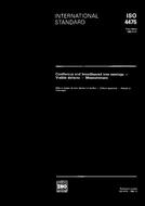 Die Norm ISO 4475:1989 22.6.1989 Ansicht