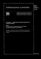 Die Norm ISO 4552-1:1987 3.12.1987 Ansicht