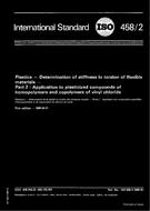 Die Norm ISO 458-2:1985 21.3.1985 Ansicht