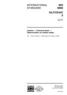 Die Norm ISO 4684:2005 10.11.2005 Ansicht
