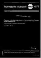 Die Norm ISO 4876:1980 1.4.1980 Ansicht