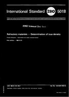 Die Norm ISO 5018:1983 1.10.1983 Ansicht