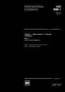 Die Norm ISO 5085-1:1989 2.11.1989 Ansicht