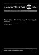 Die Norm ISO 5123:1984 1.8.1984 Ansicht