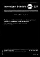 Die Norm ISO 5317:1983 1.5.1983 Ansicht