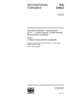 Die Norm ISO 5436-2:2012-ed.2.0 24.9.2012 Ansicht