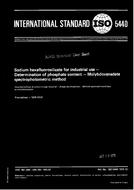 Die Norm ISO 5440:1978 1.10.1978 Ansicht