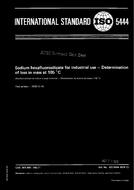 Die Norm ISO 5444:1978 1.11.1978 Ansicht