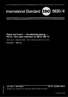 Die Norm ISO 5630-4:1986 18.12.1986 Ansicht