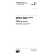 Die Norm ISO 5838-1:2013-ed.3.0 12.2.2013 Ansicht