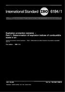 Die Norm ISO 6184-1:1985 21.11.1985 Ansicht
