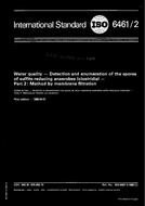 Die Norm ISO 6461-2:1986 6.2.1986 Ansicht