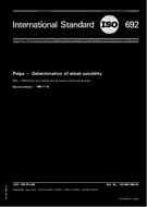Die Norm ISO 692:1982-ed.2.0 1.11.1982 Ansicht