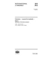 Die Norm ISO 78-2:1999-ed.2.0 4.3.1999 Ansicht