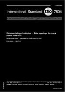Die Norm ISO 7804:1985 31.10.1985 Ansicht