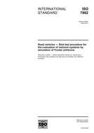 Die Norm ISO 7862:2004-ed.2.0 30.4.2004 Ansicht