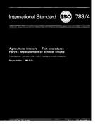 Die Norm ISO 789-4:1986-ed.2.0 16.10.1986 Ansicht