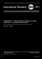 Die Norm ISO 811:1981 1.9.1981 Ansicht