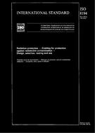 Die Norm ISO 8194:1987 21.5.1987 Ansicht