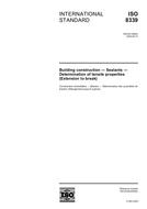 Die Norm ISO 8339:2005-ed.2.0 20.6.2005 Ansicht
