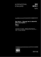 Die Norm ISO 8370-1:1993 7.10.1993 Ansicht