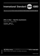 Die Norm ISO 8383:1985 15.11.1985 Ansicht
