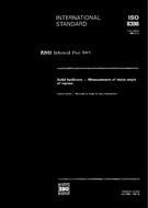 Die Norm ISO 8398:1989 22.6.1989 Ansicht