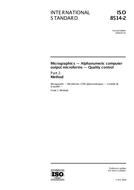 Die Norm ISO 8514-2:2000-ed.2.0 18.5.2000 Ansicht