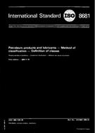 Ansicht ISO 8681:1986 13.11.1986
