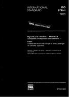 Die Norm ISO 8781-1:1990 15.11.1990 Ansicht