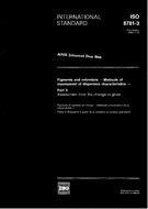 Die Norm ISO 8781-3:1990 15.11.1990 Ansicht