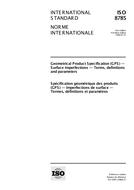Die Norm ISO 8785:1998 16.7.1998 Ansicht