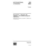 Die Norm ISO 8854:2012-ed.2.0 1.6.2012 Ansicht