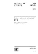 Die Norm ISO 9073-11:2002 30.10.2002 Ansicht