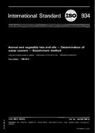 Die Norm ISO 934:1980 1.8.1980 Ansicht