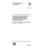 Die Norm ISO 9408:1999-ed.2.0 29.7.1999 Ansicht