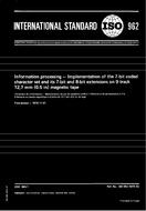 Die Norm ISO 962:1974 1.11.1974 Ansicht