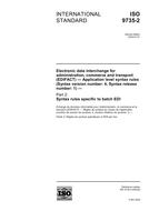 Die Norm ISO 9735-2:2002-ed.2.0 4.7.2002 Ansicht