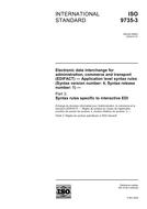 Die Norm ISO 9735-3:2002-ed.2.0 4.7.2002 Ansicht