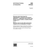 Die Norm ISO 9735-5:2002-ed.2.0 4.7.2002 Ansicht