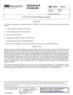 Nicht mehr aktuell SAE AS5684A 1.7.2010 Ansicht
