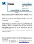 Nicht mehr aktuell SAE AS9101 1.9.2000 Ansicht