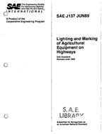 Nicht mehr aktuell SAE J137 1.6.1989 Ansicht