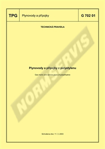 Die Norm TPG 70201 11.3.2003 Ansicht