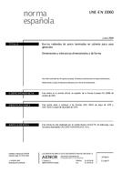 Die Norm UNE-EN 10060:2004 16.7.2004 Ansicht