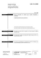 Die Norm UNE-EN 10089:2004 16.4.2004 Ansicht