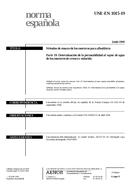 Ansicht UNE-EN 1015-19:1999 28.6.1999