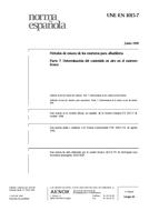 Ansicht UNE-EN 1015-7:1999 30.6.1999